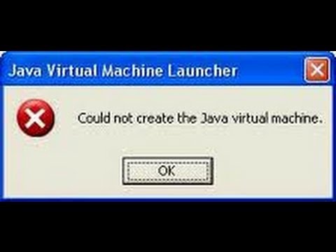 Java virtual machine error minecraft
